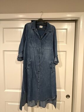 Wash Lab Denim Chill Out Shirtdress